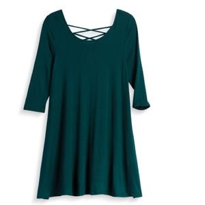 Avianna knit swing dress green xs from RD Style